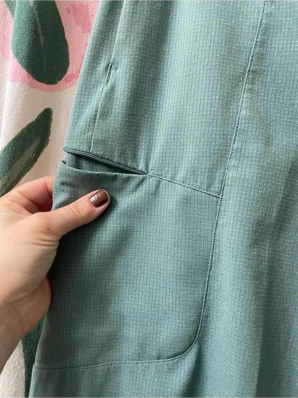 Lululemon Teal Wide Leg Utility Pants
